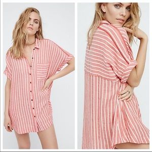 Free People Sway Shirt Dress